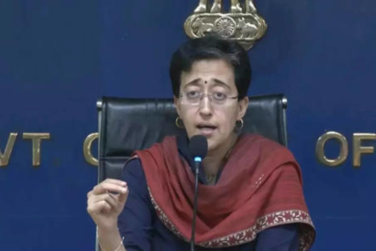 Atishi urges officials to find solutions for the drain overflow issue in central Delhi.