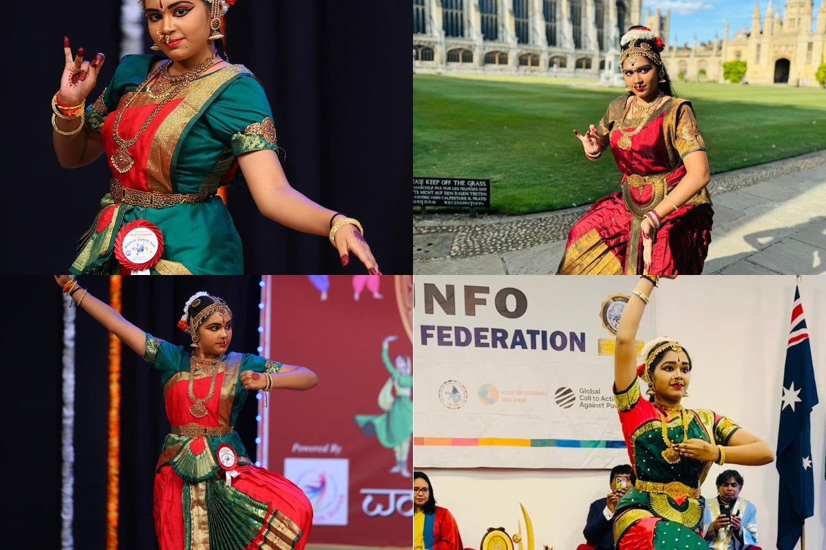 SPOORTHI RAJESH, a 15-year-old dance prodigy